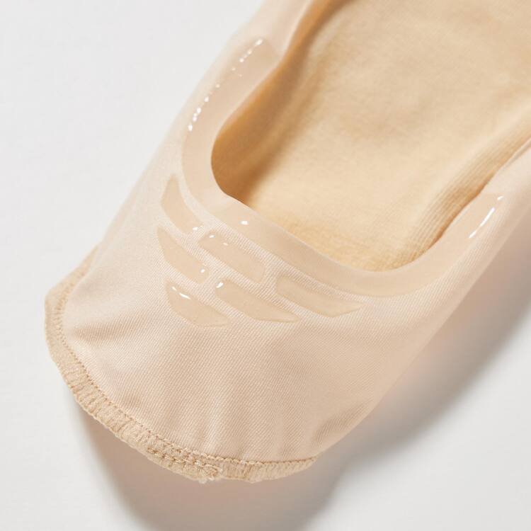Uniqlo Sheer Invisible No-show (Three Pairs) Ponozky Damske Béžové | ZSWOYB-635