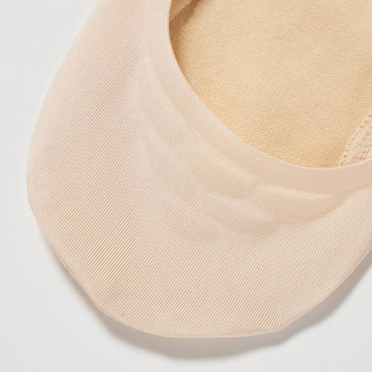 Uniqlo Sheer Invisible No-show (Three Pairs) Ponozky Damske Béžové | ZSWOYB-635