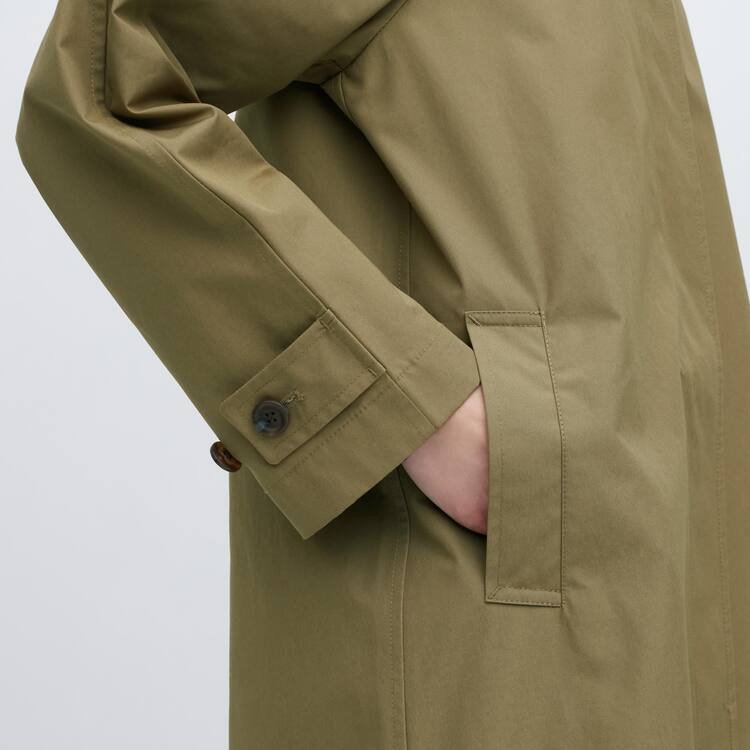 Uniqlo Single Breasted Kabáty Damske Olivovo Zelená | LGTWXH-401