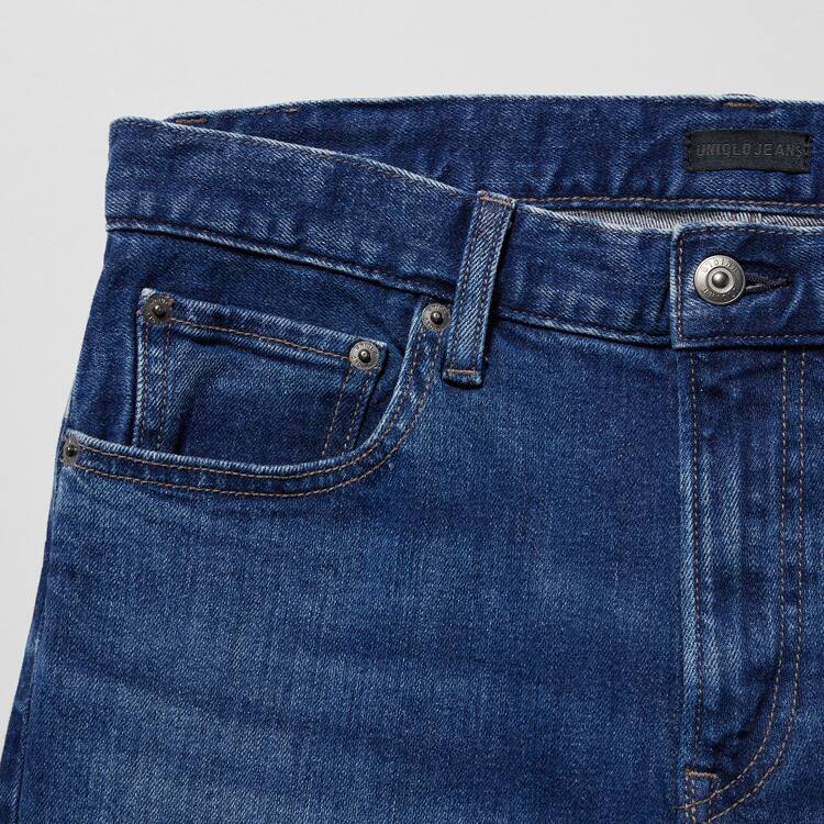 Uniqlo Slim Fit Džínsy Panske Modre | ZOXHYN-385