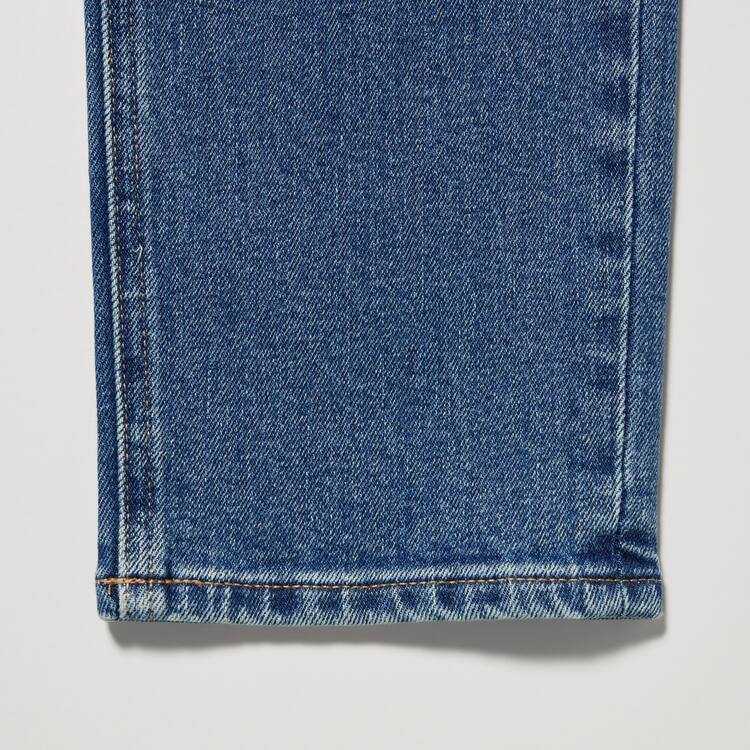 Uniqlo Slim Fit Rovno Leg Džínsy Damske Modre | VDMJBO-795