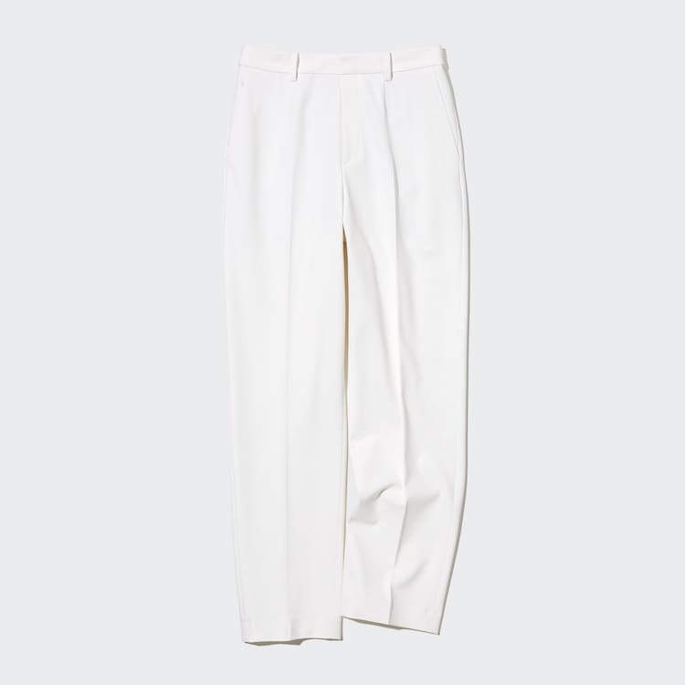 Uniqlo Smart Ankle Length (Long) Nohavice Damske Biele | XWJRVB-076