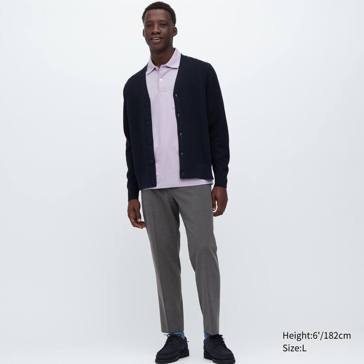 Uniqlo Smart Ankle Length Nohavice Panske Siva | TNXKVW-590