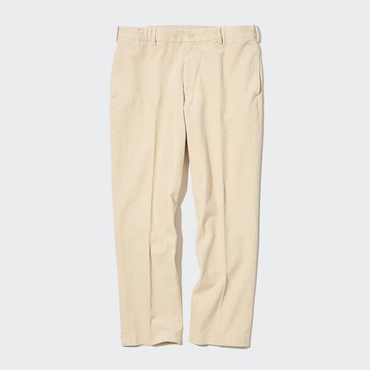 Uniqlo Smart Corduroy Ankle Length Nohavice Panske Béžové | BHDMNU-794