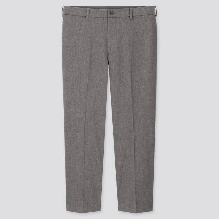 Uniqlo Smart Pohodlie Ankle Length (2020 Season) Nohavice Panske Siva | VGLMUC-126