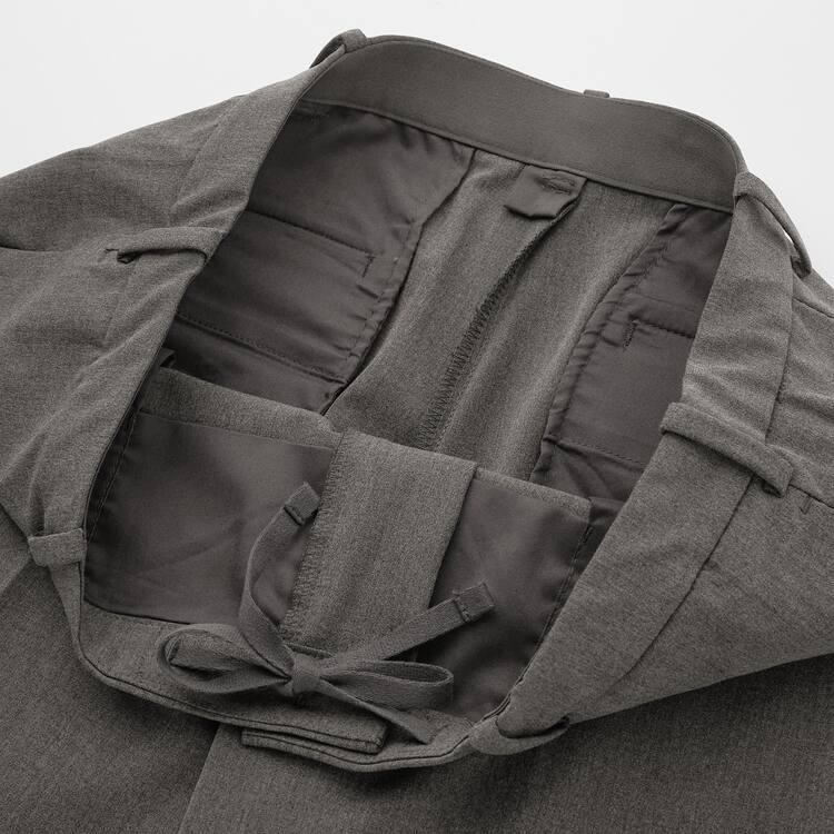 Uniqlo Smart Pohodlie Ankle Length (2020 Season) Nohavice Panske Siva | WMFHBQ-276