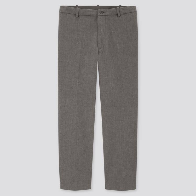 Uniqlo Smart Pohodlie Ankle Length (2020 Season) Nohavice Panske Siva | WMFHBQ-276