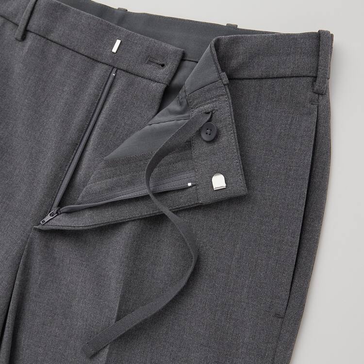 Uniqlo Smart Pohodlie Ankle Length (2021 Season) Nohavice Panske Siva | NAUIBG-835