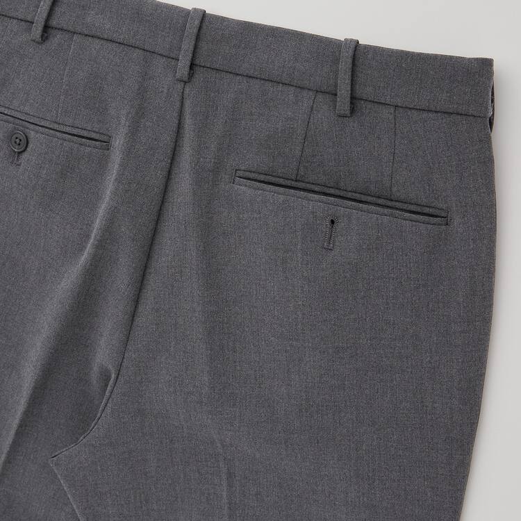 Uniqlo Smart Pohodlie Ankle Length (2021 Season) Nohavice Panske Siva | NAUIBG-835