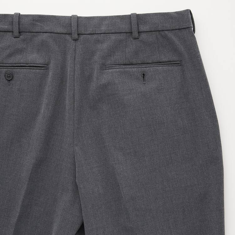 Uniqlo Smart Pohodlie Ankle Length (Long) (2021 Season) Nohavice Panske Siva | ZIPNFH-413