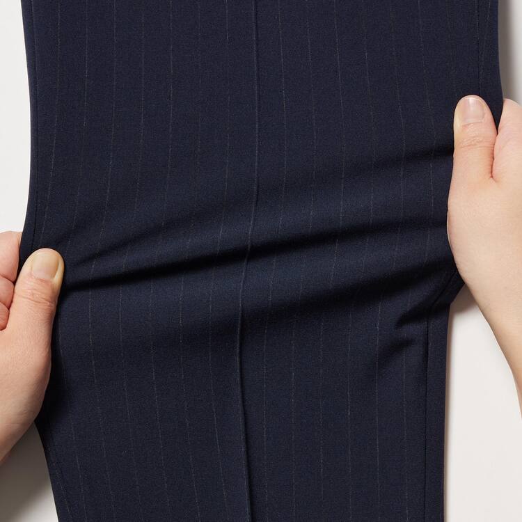 Uniqlo Smart Pruhované Ankle Length Nohavice Panske Modre | SUPOEX-075