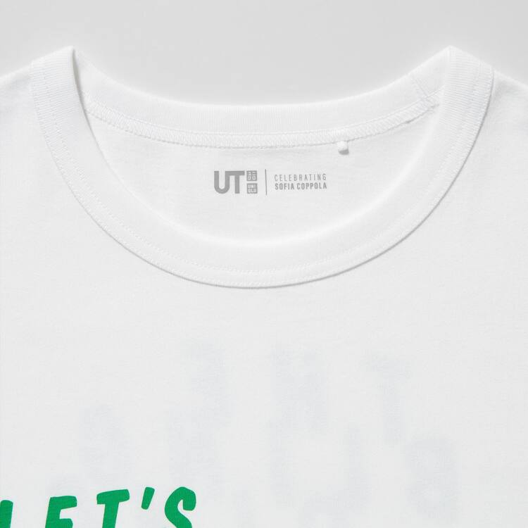 Uniqlo Sofia Coppola Ut Grafika Tricko Damske Biele | UCMZQK-917