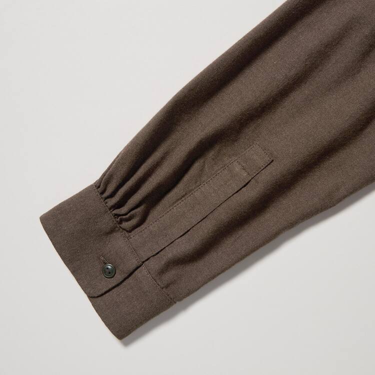 Uniqlo Soft Brushed Long Sleeved Kosele Damske Siva | CMXYDP-720