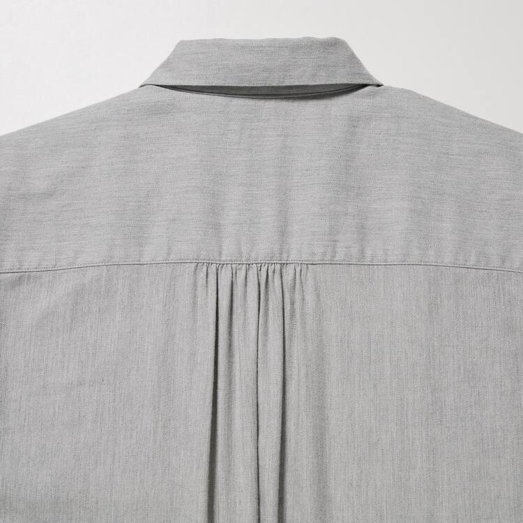 Uniqlo Soft Brushed Long Sleeved Kosele Damske Siva | EKIPFY-086