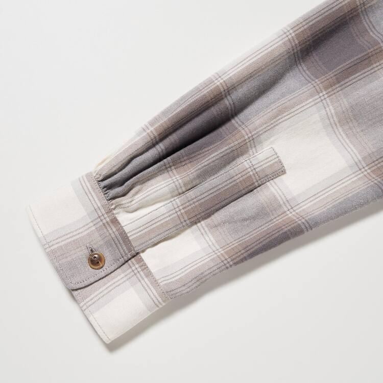 Uniqlo Soft Brushed Long Sleeved Kosele Damske Siva | LYCFDO-905