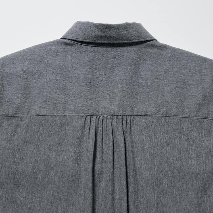 Uniqlo Soft Brushed Long Sleeved Kosele Damske Siva | XCVZKD-068