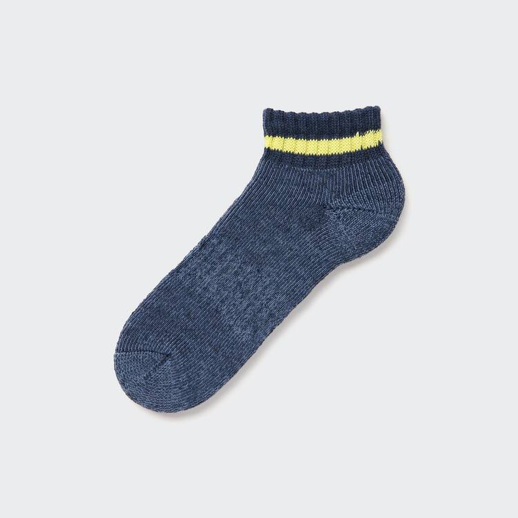 Uniqlo Soft Pile Kratke Ponozky Panske Modre | UGHAVC-147
