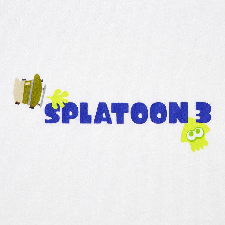 Uniqlo Splatoon 3 Ut Grafika Tricko Detske Biele | IRWFYO-320
