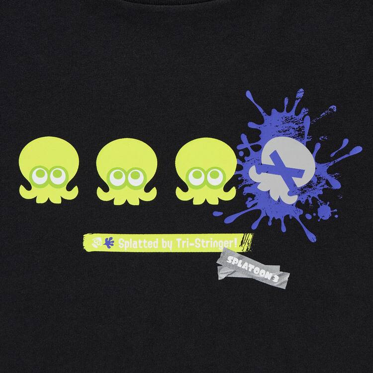 Uniqlo Splatoon 3 Ut Grafika Tricko Detske Čierne | JTZUXI-954