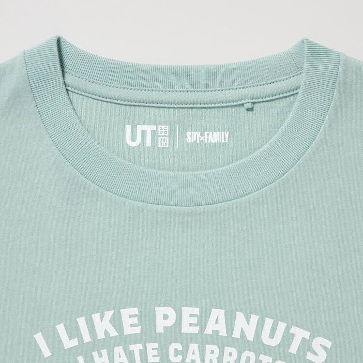 Uniqlo Spy X Family Ut Grafika Tricko Detske Svetlo Zelene | AKUBWG-845