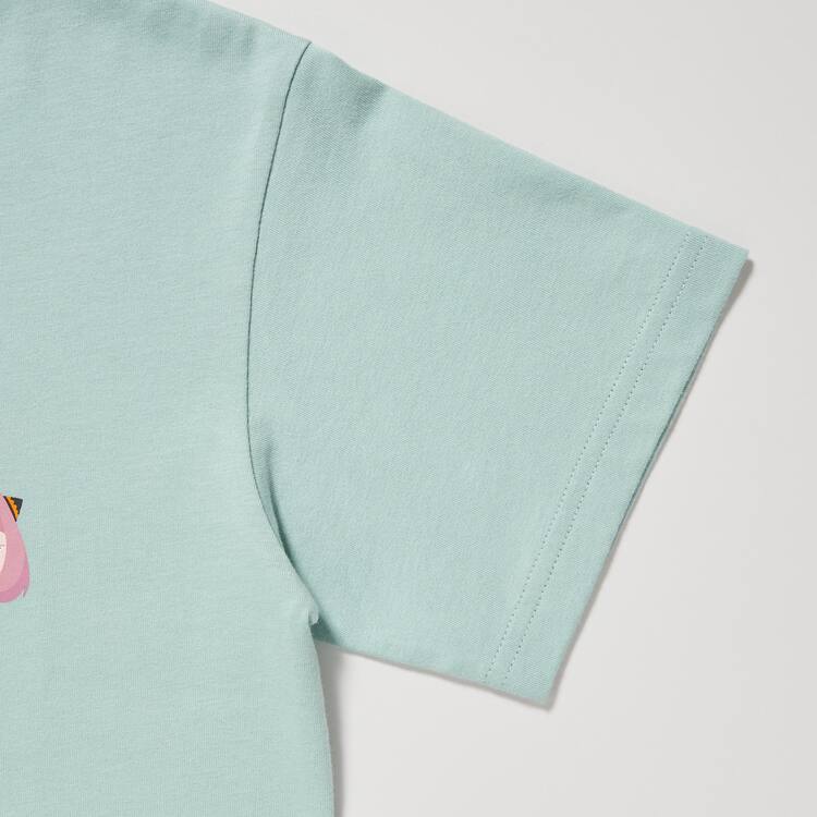 Uniqlo Spy X Family Ut Grafika Tricko Detske Svetlo Zelene | AKUBWG-845