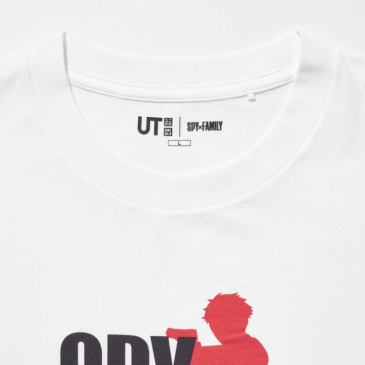 Uniqlo Spy X Family Ut Grafika Tricko Panske Biele | CXYSKE-631