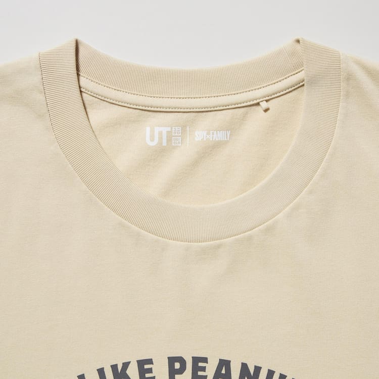 Uniqlo Spy X Family Ut Grafika Tricko Panske Béžové | SMIFBY-153