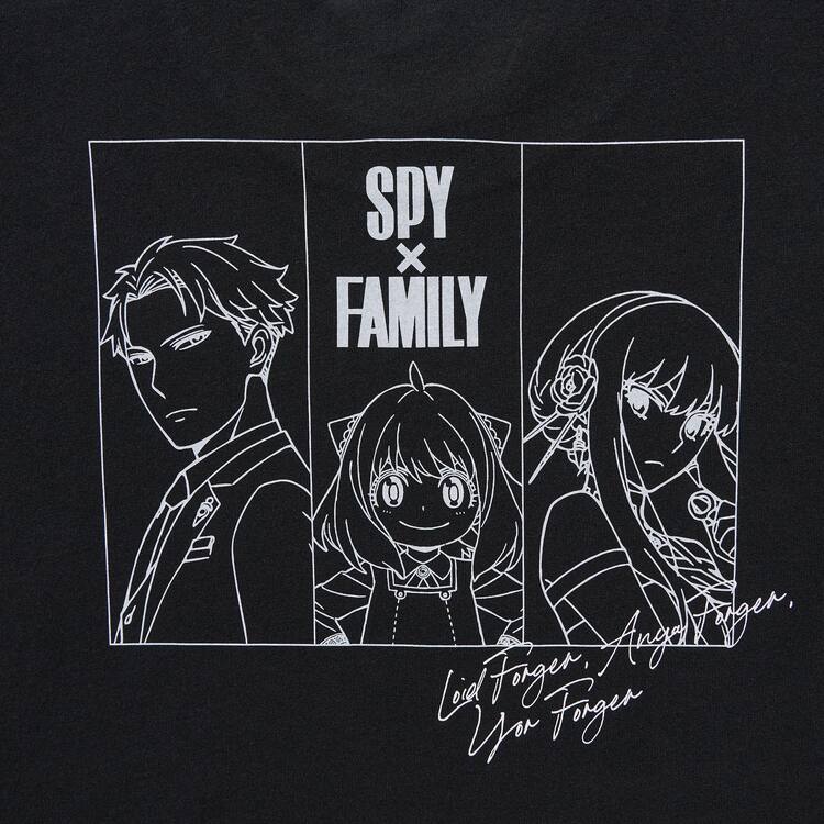 Uniqlo Spy X Family Ut Grafika Tricko Panske Čierne | XIZEQF-972