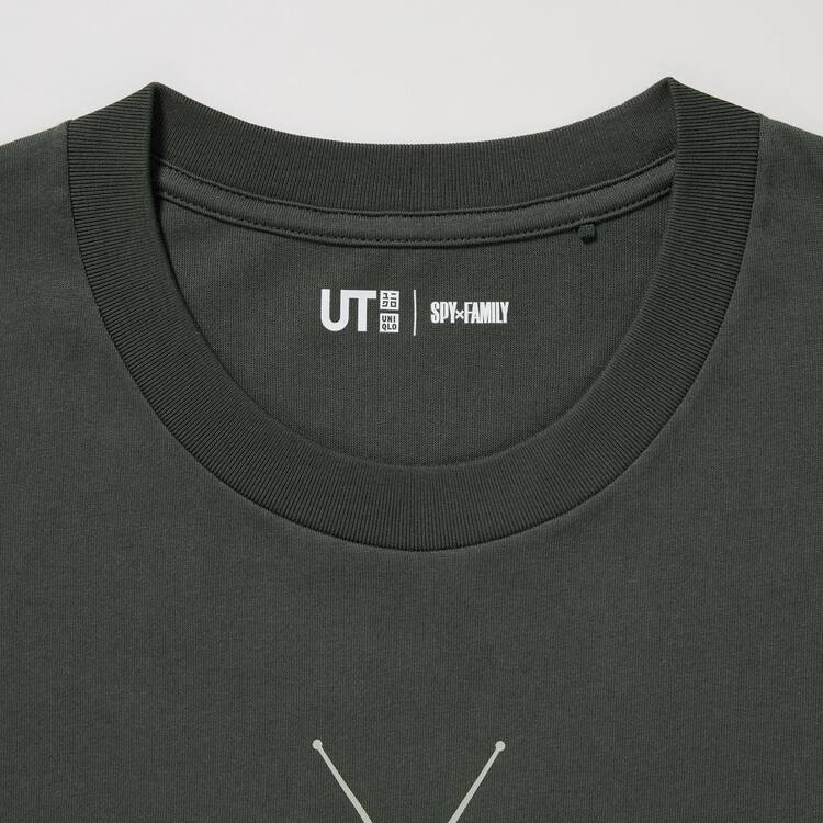 Uniqlo Spy X Family Ut Grafika Tricko Panske Tmavo Siva | ZEADGB-536