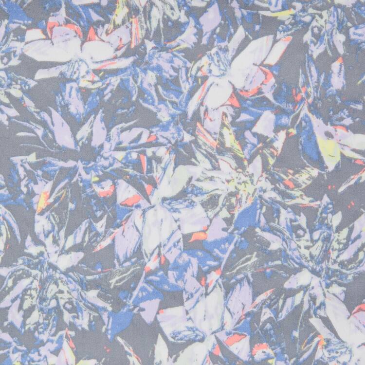 Uniqlo Square Neck Printed Active Wireless Podprsenky Damske Siva | FLUDIC-429