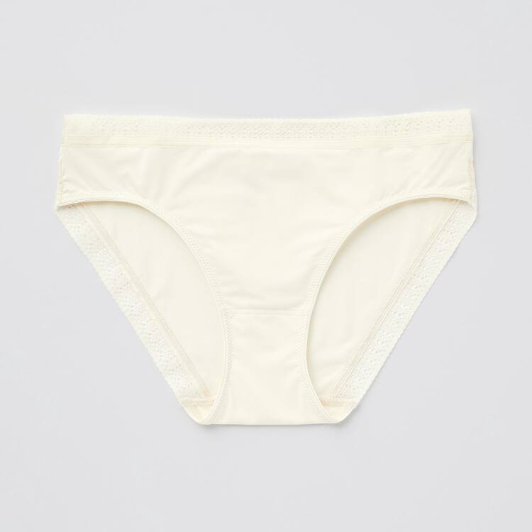 Uniqlo Stredne Rise Cipkovane Spodne Pradlo Damske Žlté | PWQJAI-629
