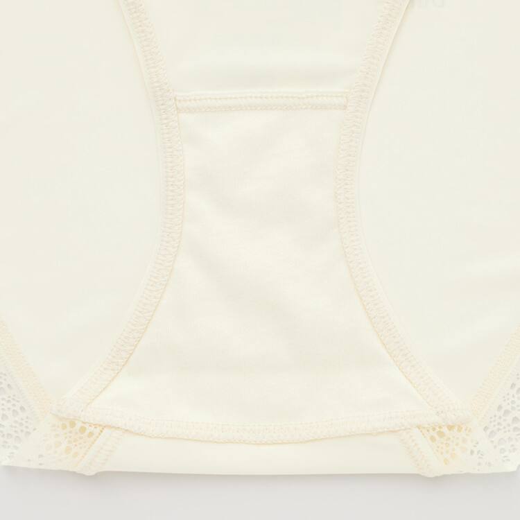 Uniqlo Stredne Rise Cipkovane Spodne Pradlo Damske Žlté | PWQJAI-629