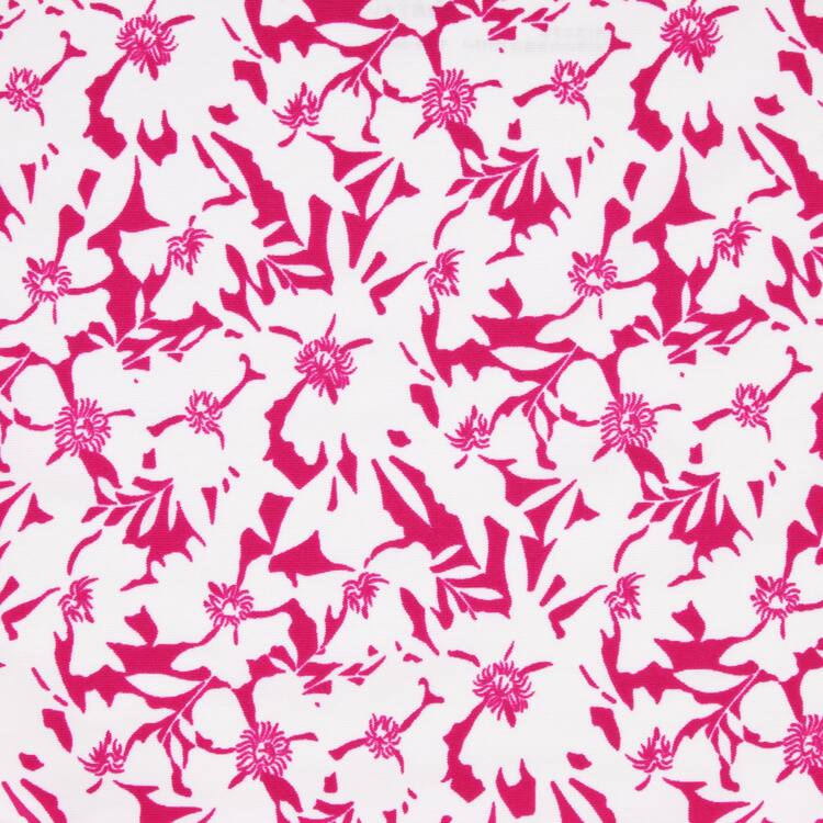 Uniqlo Stredne Rise Flower Print Frill Spodne Pradlo Damske Ruzove | DESQZC-015