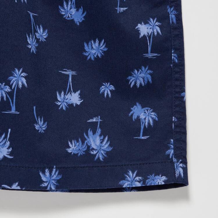 Uniqlo Stretch Printed Easy Sortky Detske Námornícka Modrá | TYIJHR-216