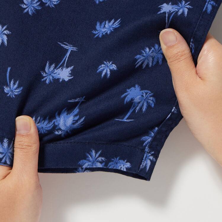 Uniqlo Stretch Printed Easy Sortky Detske Námornícka Modrá | TYIJHR-216