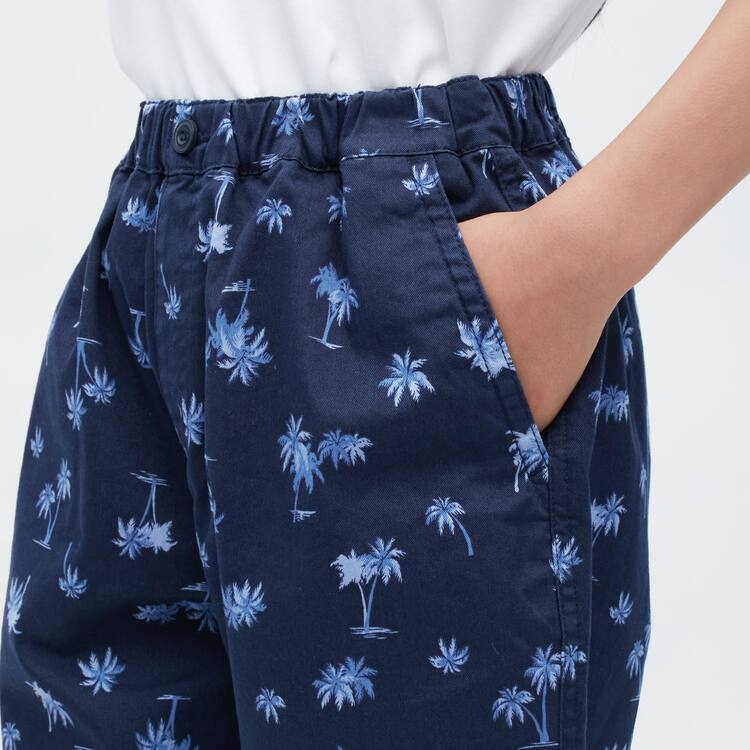 Uniqlo Stretch Printed Easy Sortky Detske Námornícka Modrá | TYIJHR-216
