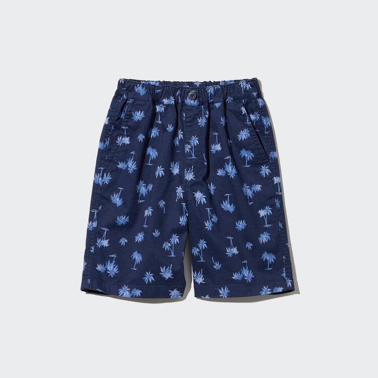 Uniqlo Stretch Printed Easy Sortky Detske Námornícka Modrá | TYIJHR-216