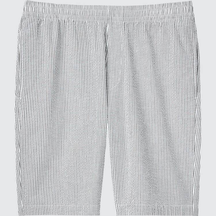 Uniqlo Stretch Sortky Panske Siva | TCIXWB-376