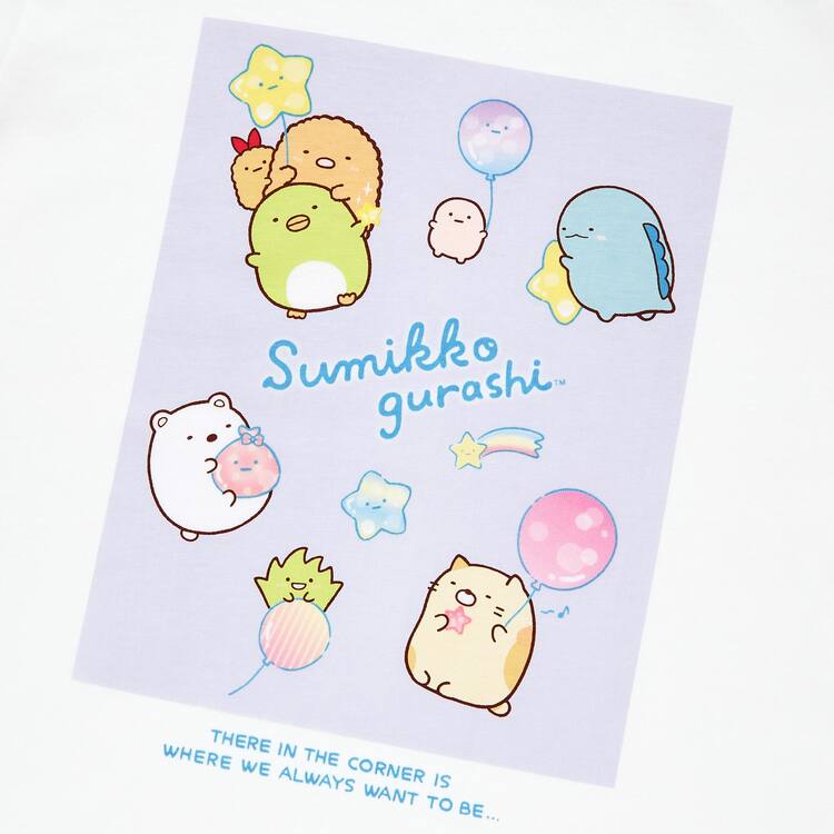 Uniqlo Sumikkogurashi Ut Grafika Tricko Detske Biele | HFQTAM-483
