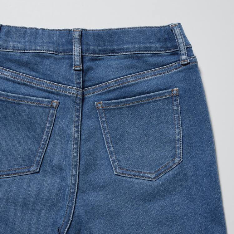 Uniqlo Super Soft Nohavice Detske Modre | TQAZOB-397