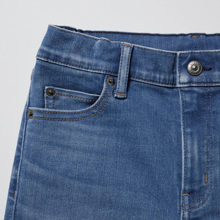 Uniqlo Super Soft Nohavice Detske Modre | TQAZOB-397