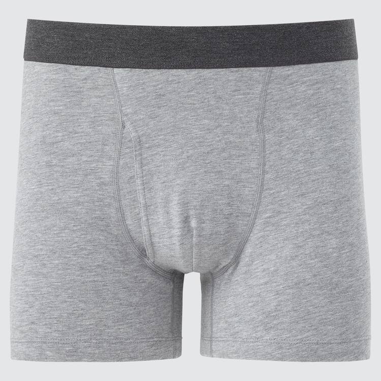 Uniqlo Supima Bavlnene Boxers (2021 Season) Spodne Pradlo Panske Siva | PFOTWV-245