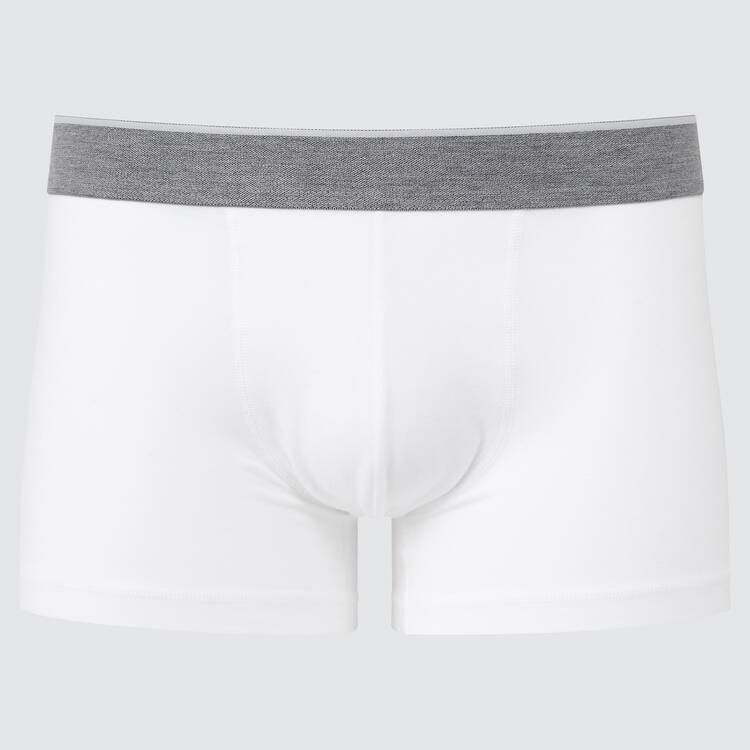 Uniqlo Supima Bavlnene Low Rise Boxer (2021 Season) Spodne Pradlo Panske Biele | QEMPWN-687