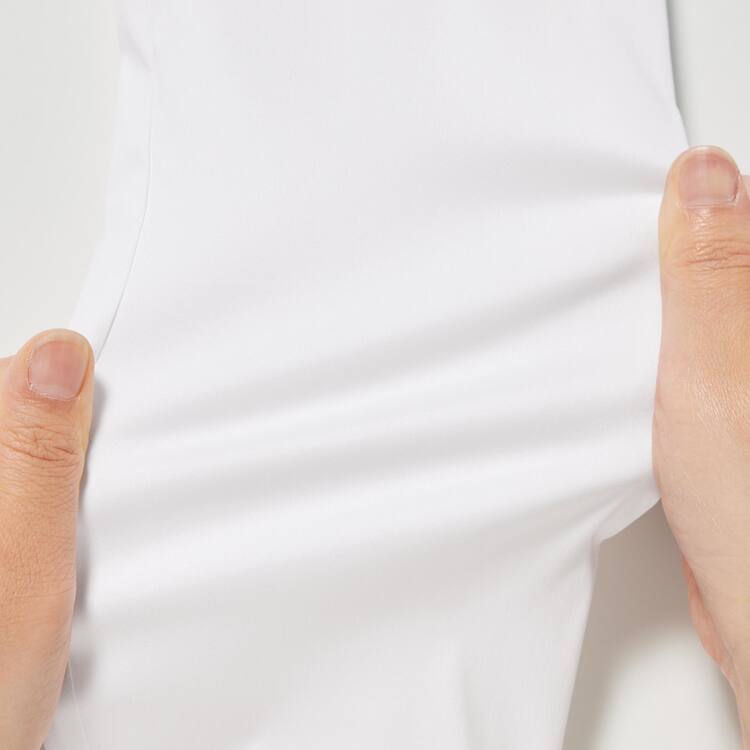 Uniqlo Supima Bavlnene Stretch Broadcloth Long Sleeved Kosele Damske Biele | FUDEXL-610