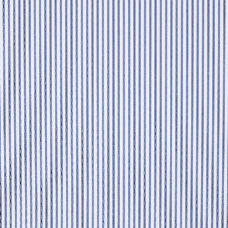Uniqlo Supima Bavlnene Stretch Broadcloth Pruhované Long Sleeved Kosele Damske Modre | XYRJHO-764