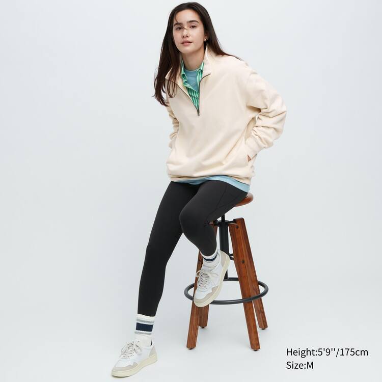Uniqlo Sweat Half-zipped Pullover Mikiny Panske Béžové | VSMXJU-635
