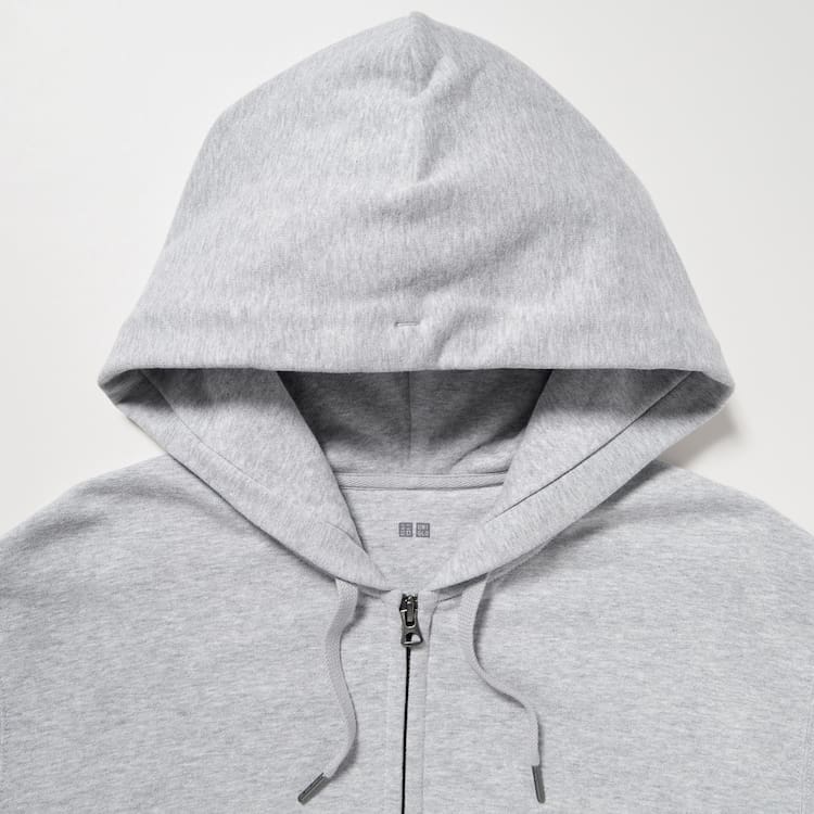 Uniqlo Sweat Zipped Loungewear Panske Siva | GPZMOI-723