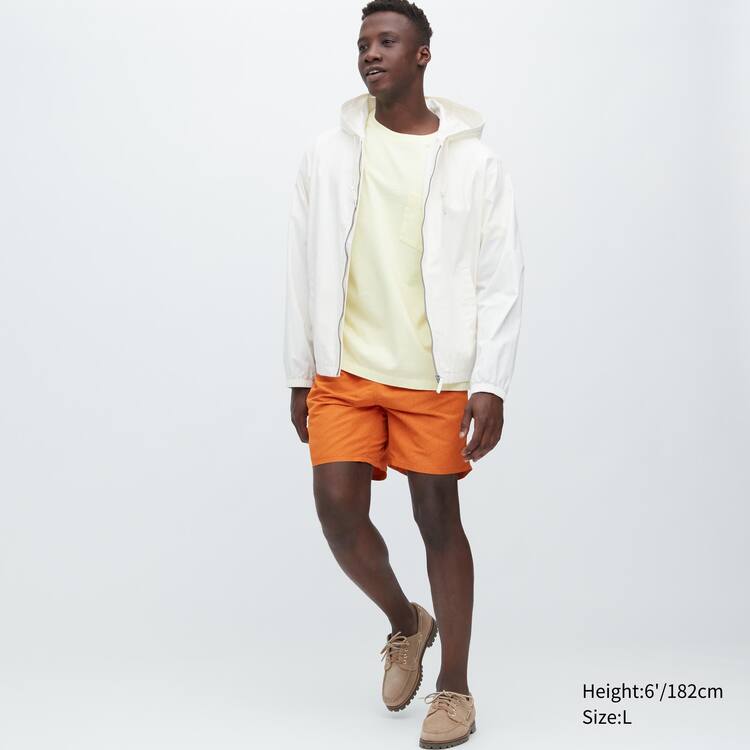 Uniqlo Swim Active Sortky Panske Oranžové | XTSCEB-502