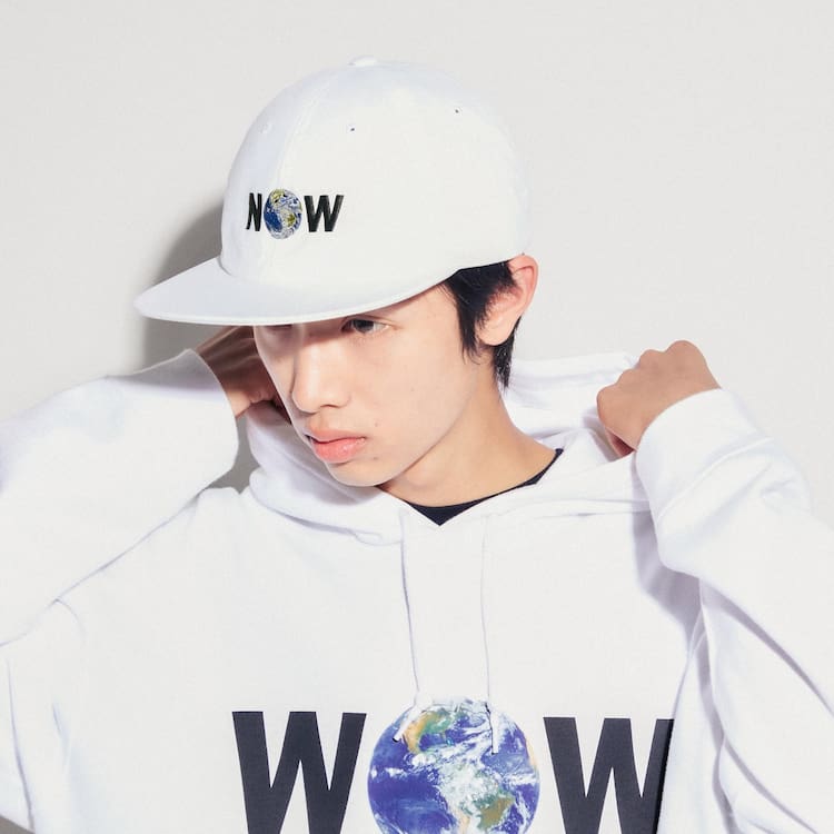 Uniqlo The Message Ut (Cali Dewitt) Caps Panske Biele | WHFAQZ-205