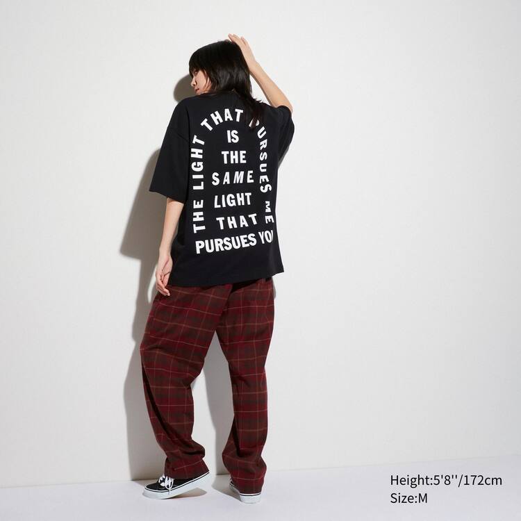 Uniqlo The Message Ut Grafika (Cali Dewitt) Mikiny Panske Čierne | FMZSQY-678